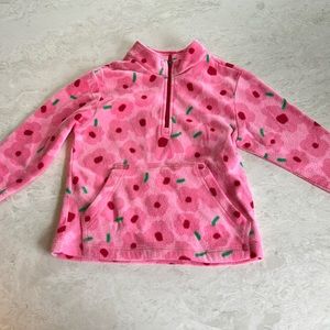 Hanna Andersson flower fleece size 100